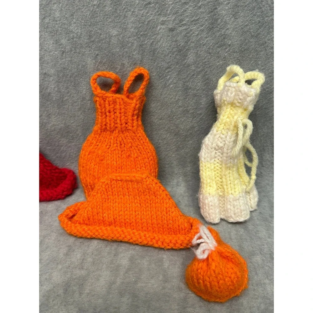 Handmade knit barbie